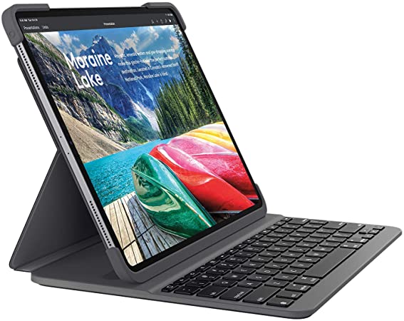 Logitech Slim Folio PRO iPad Pro 11-inch Keyboard case with Integrated Backlit Bluetooth Keyboard (only for iPad Pro 11-inch)