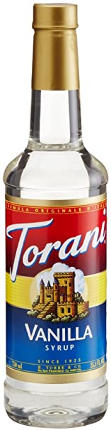 Torani Vanilla Flavour Syrup, 150ml