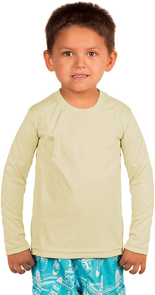 Vapor Apparel Toddler UPF 50  UV Sun Protection Long Sleeve Performance T-Shirt for Sports and Outdoor Lifestyle