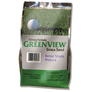 GreenView Fairway Formula Grass Seed Dense Shade Mixture, 3 lb Bag