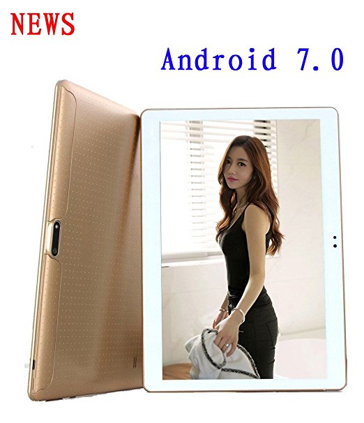 MaiTai 10 Inch Tablet Pc Android 7.0 2560X1600 IPS Tablets PC Octa Core RAM 4GB ROM 64GB 3G MTK6592 Dual sim card Phone Call GPS Bluetooth 7 9 10.1 GOLD