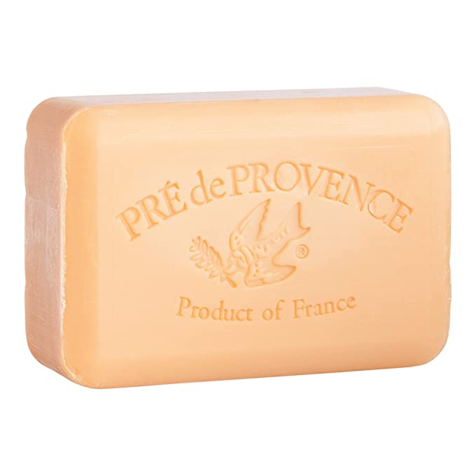 Pre de Provence Artisanal French Soap Bar Enriched with Shea Butter, Persimmon, 250 g