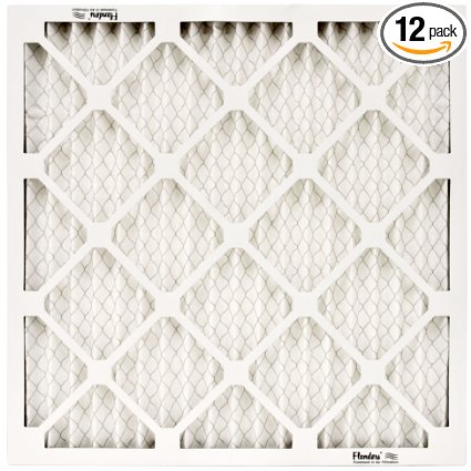 Flanders PrecisionAire 84858011625 16 by 25 by 1 NaturalAire Standard Pleat Air Filter 12-Pack