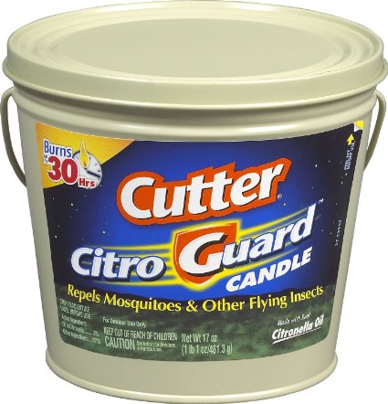 Cutter CitroGuard 17 oz Insect Repellent Bucket Candle HG-95783