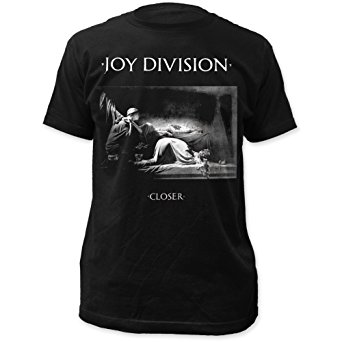 Joy Division Closer Print Men's Slim Cotton Shirt