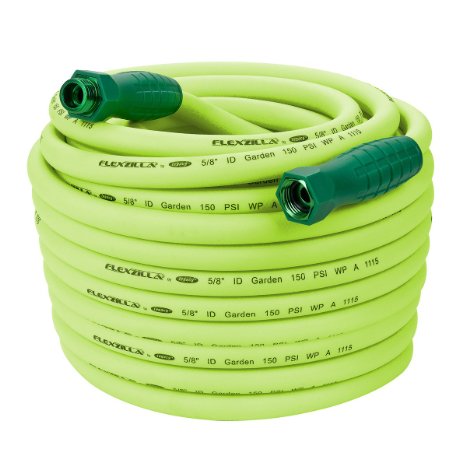 Legacy HFZG5100YWS Flexzilla 5/8" x 100' Hybrid Garden Hose with SwivelGrip 3/4" GHT Ends (Drinking Water Safe)
