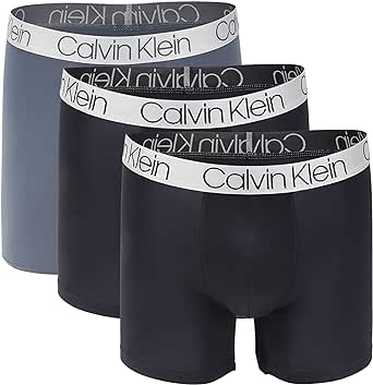 Calvin Klein Men`s Microfiber Boxer Briefs Pack of 3