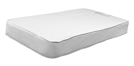 Davinci Emily Hypoallergenic Universal Fit Two-Sided Waterproof 260-Coil Crib Mattress with Border Wire