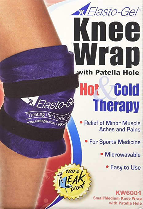 SWKW6001 - Southwest Technologies Elasto-Gel Knee Wrap with Patella Hole Small/Medium