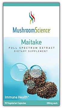 Mushroom Science, Maitake, Full Spectrum Extract, 300 mg, 90 Veggie Caps
