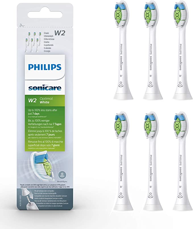 Philips, Sonicare Optimal White Brush, removes up to 2X More discolouration, RFID chip, White