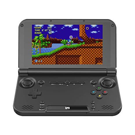 [2018 Model] GPD XD Plus Android 7 Retro Gaming Portable Handheld Mediatek Quad-Core CPU PowerVR GX6250 GPU, 4GB RAM, 32GB ROM, 5" H-IPS Multi-Touch Touchscreen, 6000mAh Battery