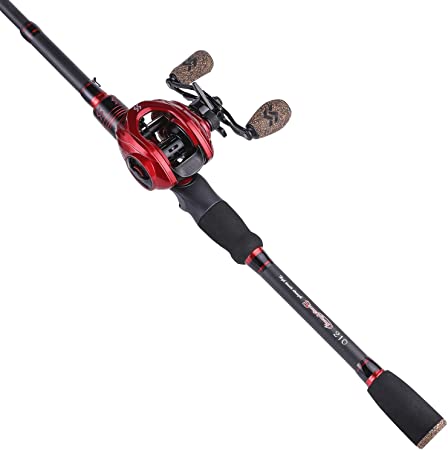 Sougayilang Baitcasting Reel and Telescopic Rod for Travrelling