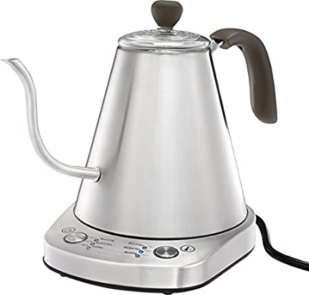 Caribou Coffee 0.8L Electric Kettle With Temperature Control Stainless Steel
