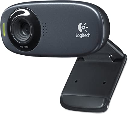 Logitech C310 Webcam - Black - USB 2.0-1 Pack(S)