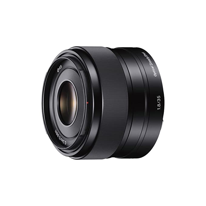 Sony SEL35F18 35 mm f/1.8 Prime Fixed Lens (Black)