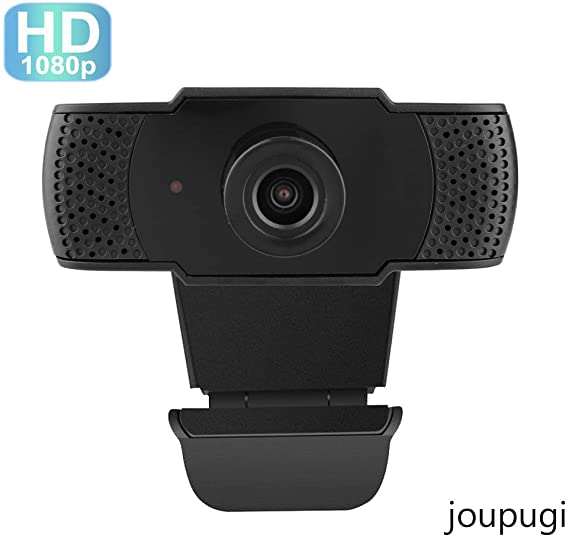 joupugi HD USB Webcam,1080P Webcam with Microphone,Computer Camera Web Camera PC Webcam for Video Calling Recording for Gaming Conferencing, Laptop or Desktop Webcam