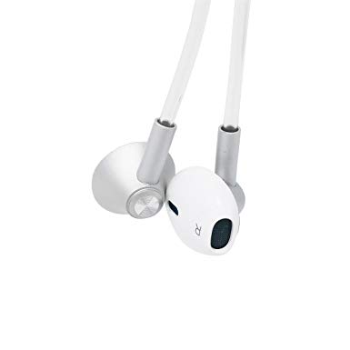 RadiArmor Anti-Radiation Air Tube Headphones – EMF Free Listening with New in-Ear pod Design (White)