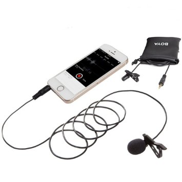 BOYA BY-LM10 Omnidirectional Lavalier Microphone for iPhone 6 5 4S 4 Android