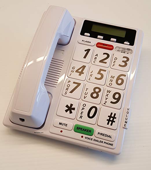 Totally Voice Activated Telephone - Answer, Dial & Hang-Up with Only Your Voice