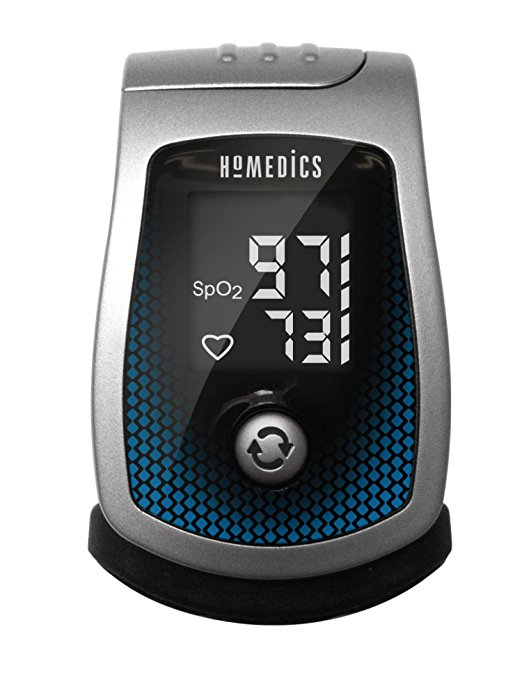 Homedics Px-100 Deluxe Pulse Oximeter with State-of-the-Art Optimetrix Technology
