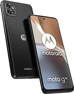 Motorola Moto G32 Dual-Sim 128GB ROM   4GB RAM (GSM only | No CDMA) Factory Unlocked 4G/LTE Smartphone (Mineral Grey) - International Version