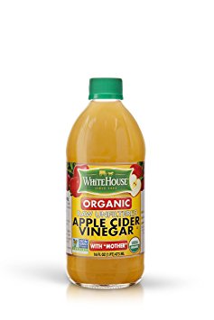 White House Organic Raw Unfiltered Apple Cider Vinegar (16oz)