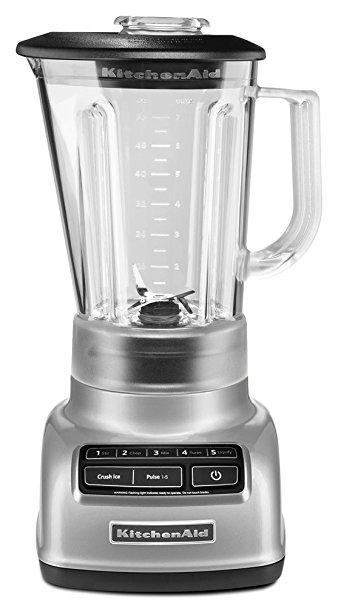 KitchenAid 5-Speed Blender RKSB1570MC, 56-Ounce, Metalic Chrome (Certified Refurbished)