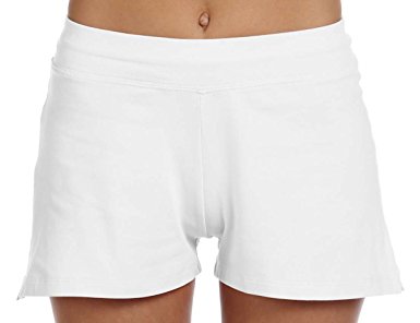 Bella Ladies' 7 oz. Cotton/Spandex Fitness Shorts 825