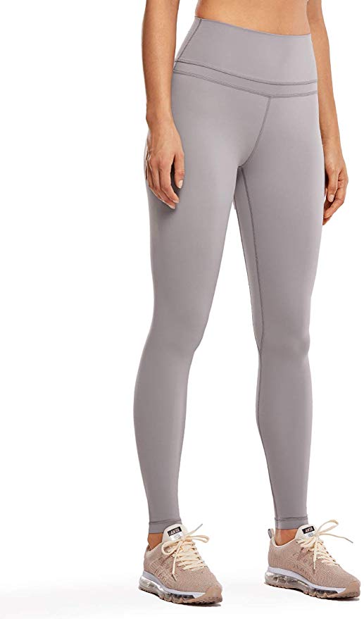 CRZ YOGA Women's Buttery Soft High Waisted Yoga Pants Full-Length Athletic Workout Leggings Naked Feeling -28 Inches