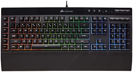 Corsair K55 RGB USB QWERTY Black