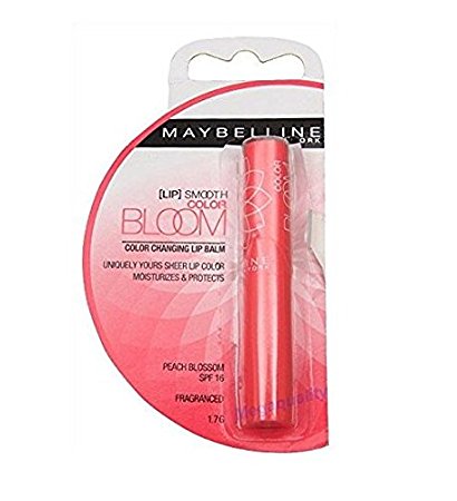 Maybelline Baby Lips Color Changing Lip Balm, Peach Blossom, 1.7g