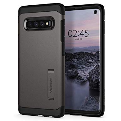 Spigen Tough Armor Designed for Samsung Galaxy S10 Case (2019) - Gunmetal