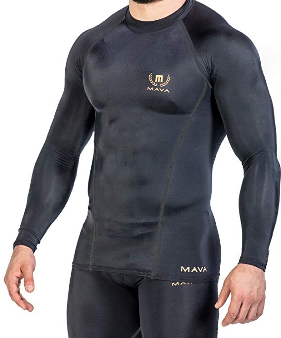 Mava Compression Long Sleeve Baselayer T Shirt