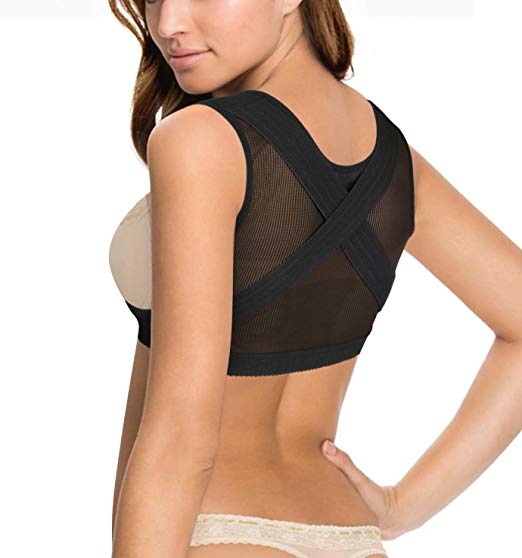 BRABIC Chest Up Shapewear for Women Tops Back Support Posture Corrector Under Clothes