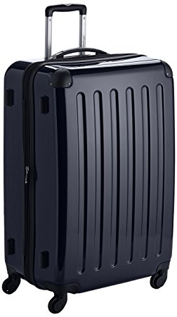HAUPTSTADTKOFFER - Alex - Luggage Suitcase Hardside Spinner Trolley Expandable 75 cm Black