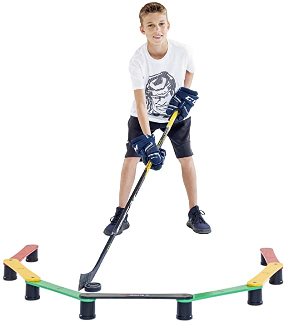 Hockey Revolution Lightweight Stickhandling Training Aid, Equipment for Puck Control, Reaction Time and Coordination 2nd Generation