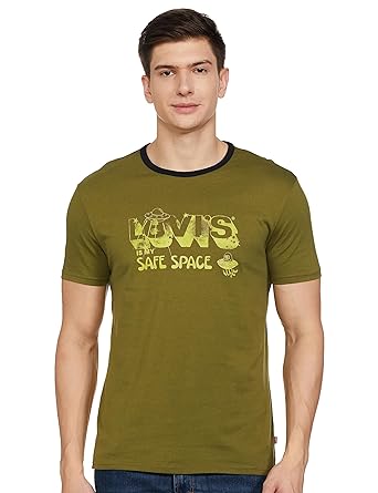 Levi's Men's Regular Fit Brand Logo T-Shirt