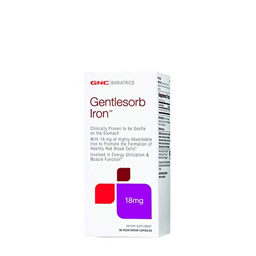 GNC Bariatrics Gentlesorb Iron