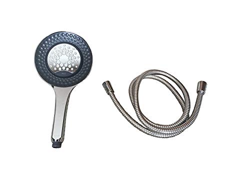KOHLER R77753-CP Converge Dual 3 Spray Hand Held Shower Head Combo With Magnetic Holder, Polished Chrome