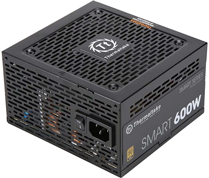 Thermaltake Power Supply PS-TTP-0600NNFAGU-1 600W 80  Gold Non-Modular SI Only Bulk Pack