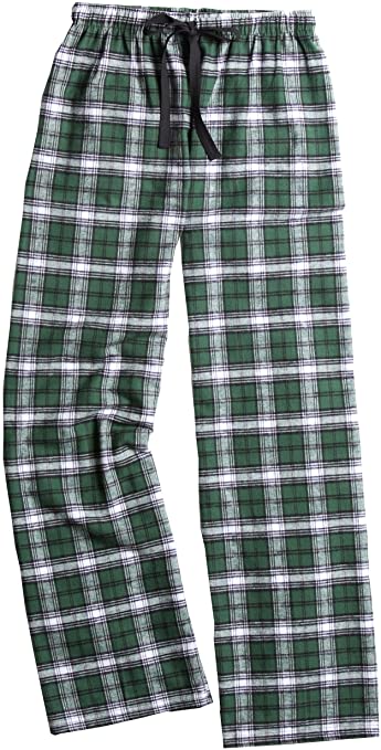 CTM Boxercraft Flannel Pants with Side Pockets