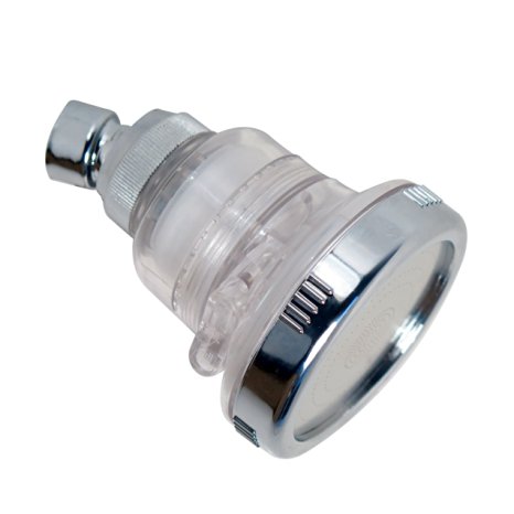 Clear filtered shower head - Removes chlorine - Clearly filtered with mutiple settings and uses replacement filters