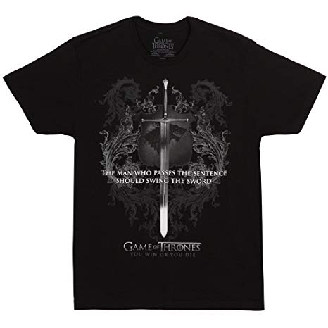 Game of Thrones Swing The Sword Adult T-Shirt