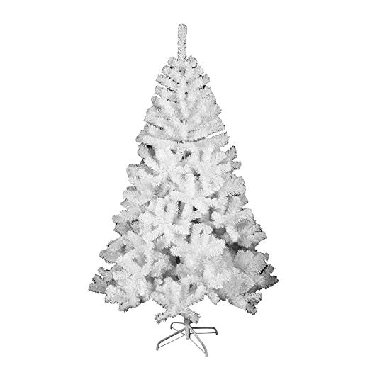 ALEKO CTW59H400 Snow Washed Artificial Indoor Christmas Holiday Tree 5 Foot White