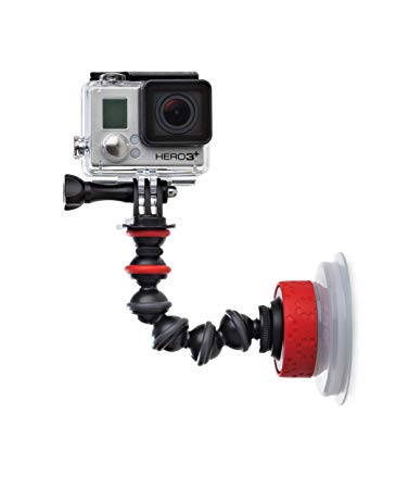 JOBY Suction Cup with GorillaPod Arm for GoPro HERO6 Black, GoPro HERO5 Black, GoPro HERO5 Session, Contour and Sony Action Cam