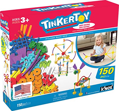 TINKERTOY 150 Piece Essentials Value Set