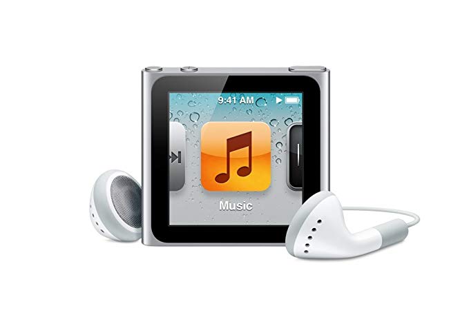 Apple iPod nano 16GB - Silver - 6th Generation (Launched Sept 2010)