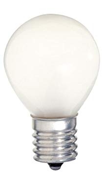 Satco S3622 115/125V Intermediate Base 10-Watt S11/N Light Bulb, Frosted