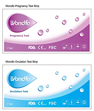 Combo 40 (LH) Ovulation & 10 (HCG) Pregnancy Test Strips
